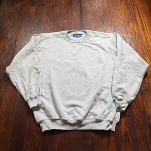 Vintage Pluma x Russell Athletic Sweatshirt Mens L Gray Y2K Crewneck - EUC